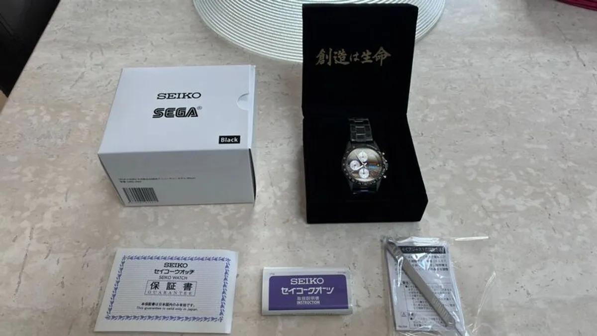Seiko X Sega Limited Edition BNIB - Image 1