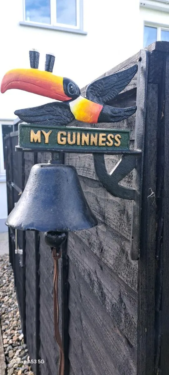 Guinness cast iron bell - Image 3