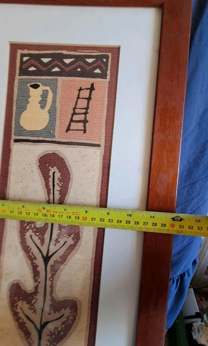 Tribal Solid Wooden Framed Wall Art - Image 3