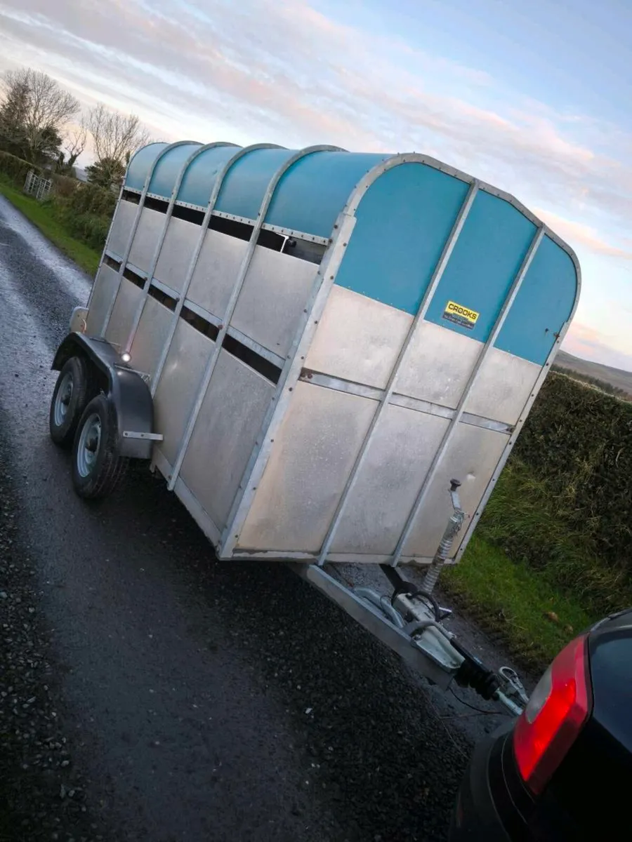 10x5'9 crooks cattle/ sheep trailer - Image 4