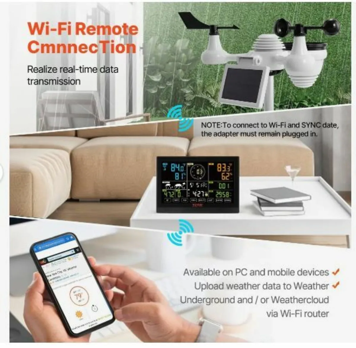 7-in-1 Wi-Fi Weather Station - Image 4
