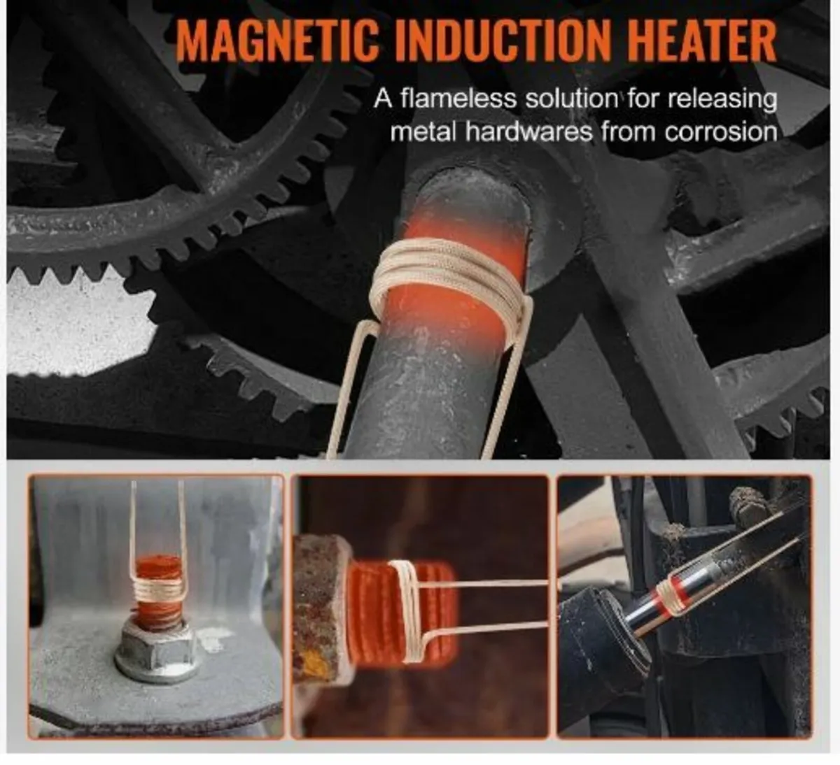 Magnetic Induction Heater Kit, 1000w 220V - Image 3