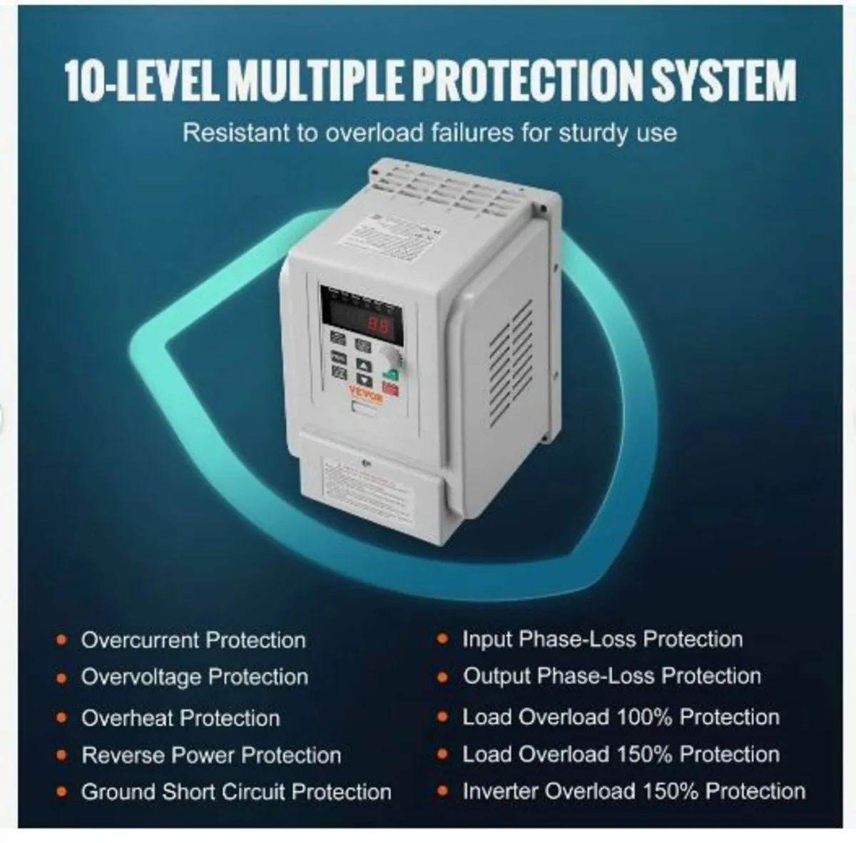 VFD 2.2KW 10A 3HP Variable Frequency Drive - Image 4