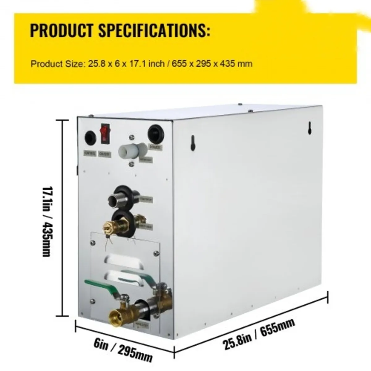 9KW Steam Generator Steam Generator for SPA Room D - Image 3