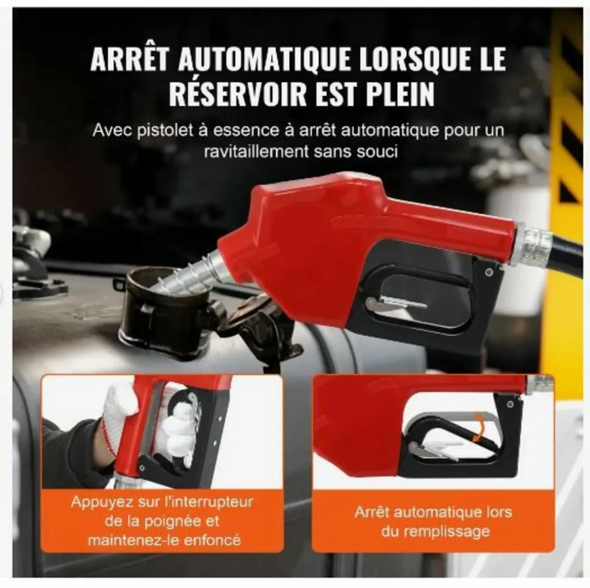 Fuel Transfer Pump, 12V DC 37.9 LPM 798.6 cm - Image 2