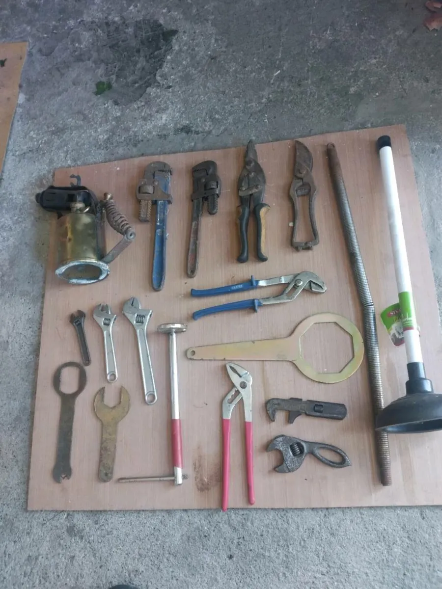 Vintage Plumbers tools lot
