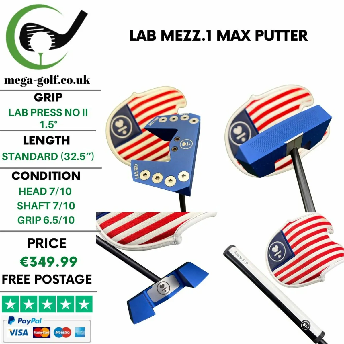 LAB Mezz.1 Max Putter / 32.5″ - Image 1