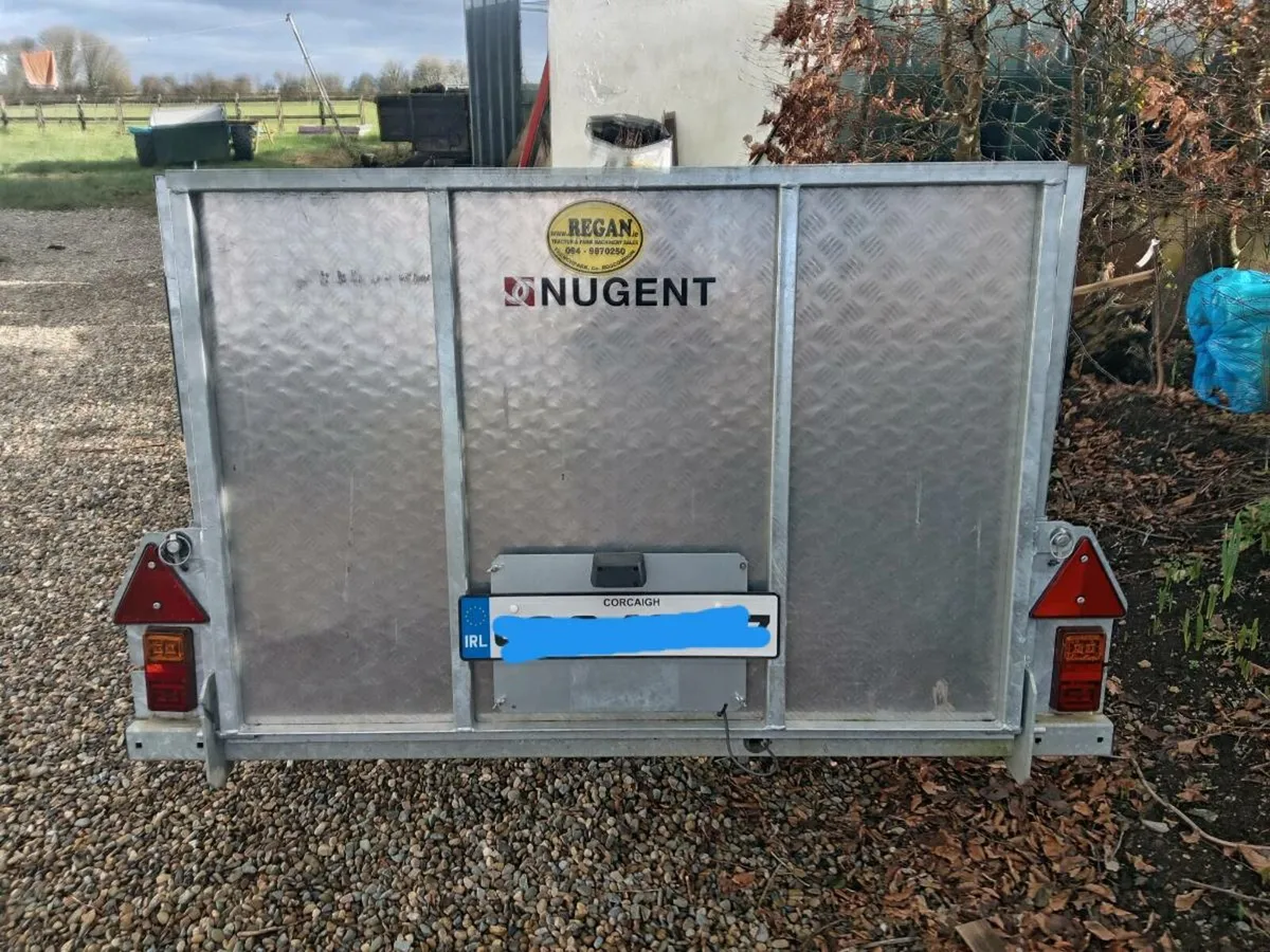 Nugent single axle trailor - Image 2