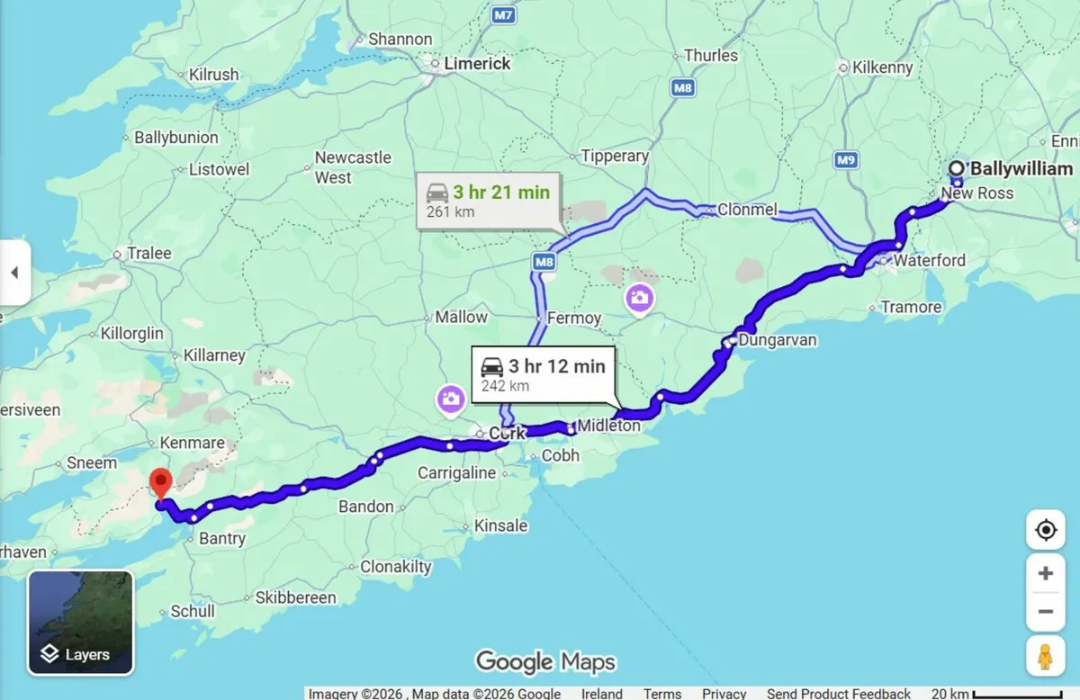 MOTORBIKE TRANSPORT TO/FROM  WEST CO.CORK & KERRY. - Image 1