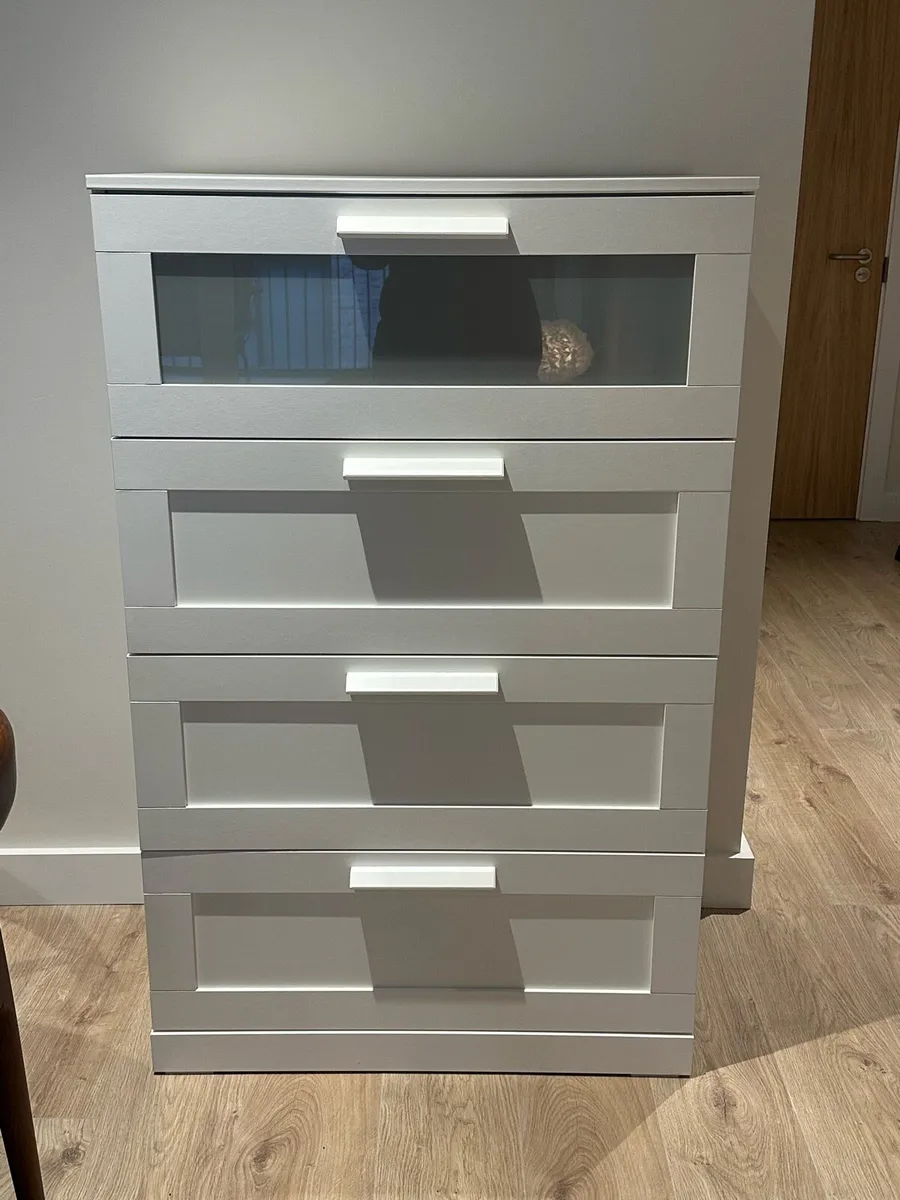Chest of 4 drawers (Ikea BRIMNES) - Image 1
