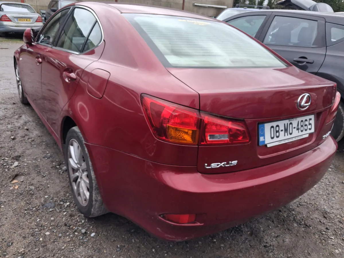 2008 Lexus IS220D parts - Image 3