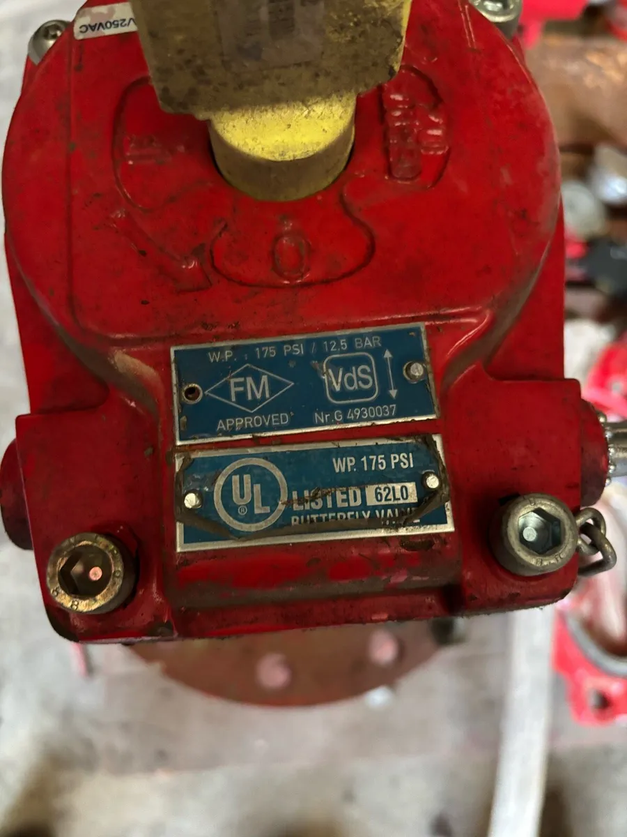 2 × SAPAG DN200 (8”) FM Approved Butterfly Valves - Image 3