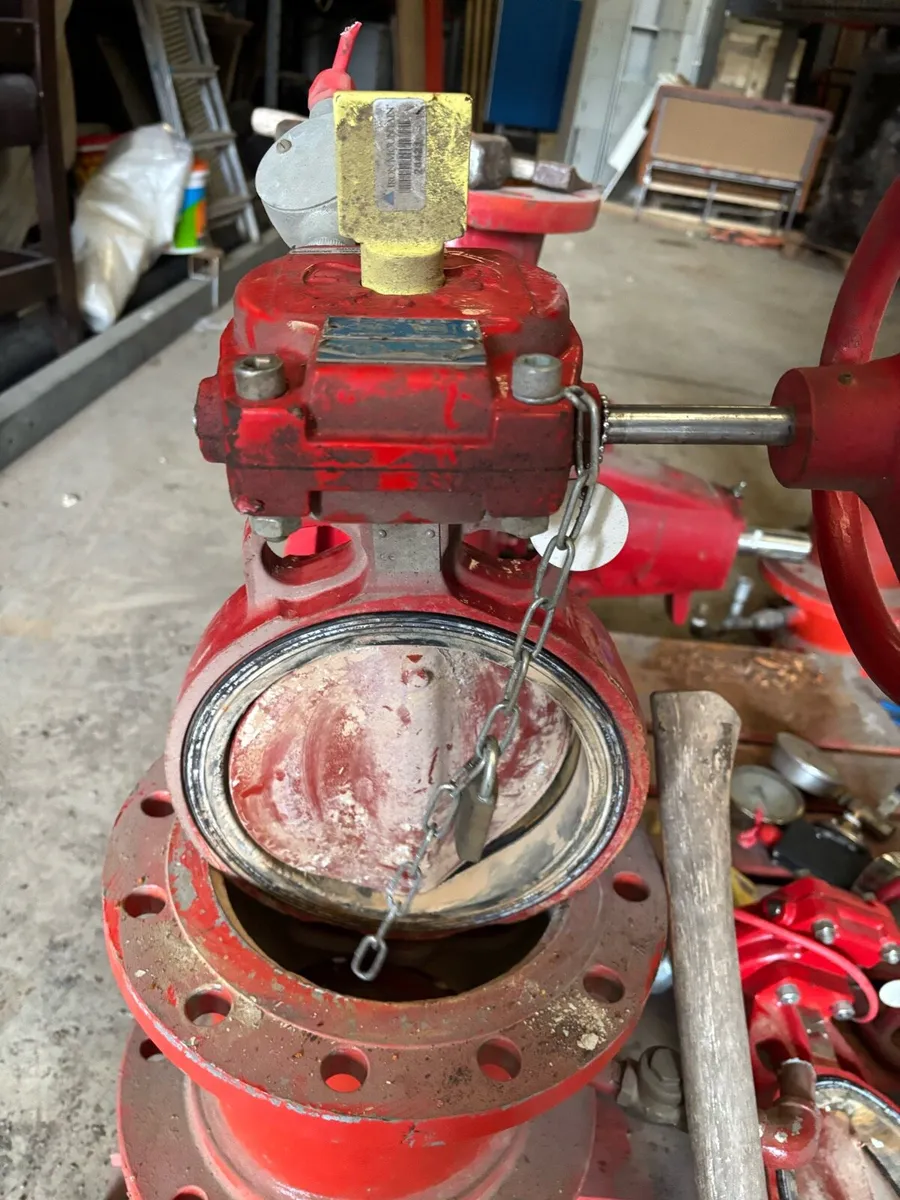 2 × SAPAG DN200 (8”) FM Approved Butterfly Valves - Image 4