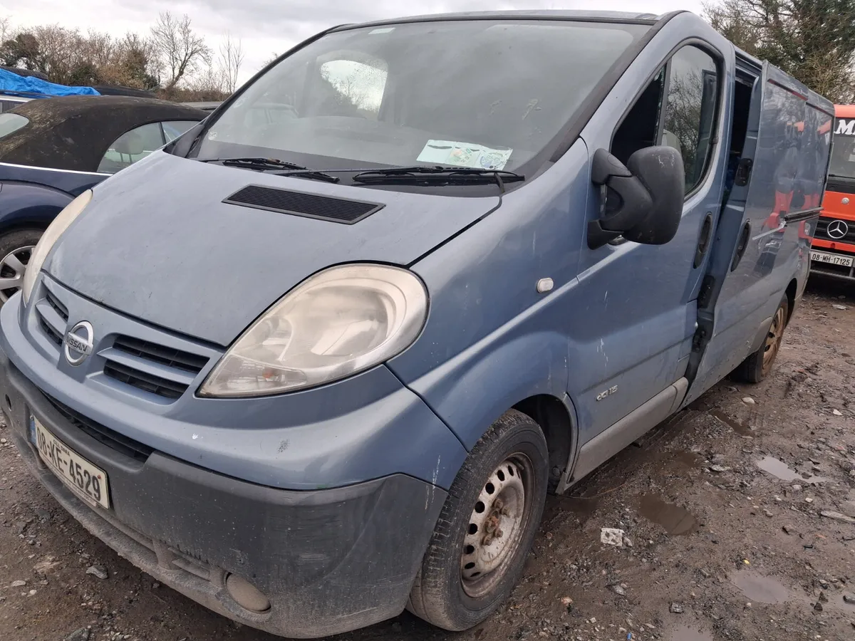 2008 Nissan Primastar LWB parts - Image 1