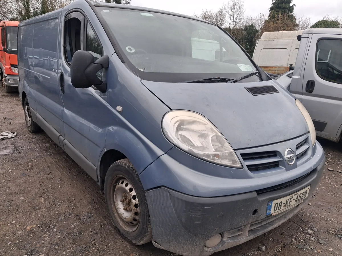 2008 Nissan Primastar LWB parts - Image 2