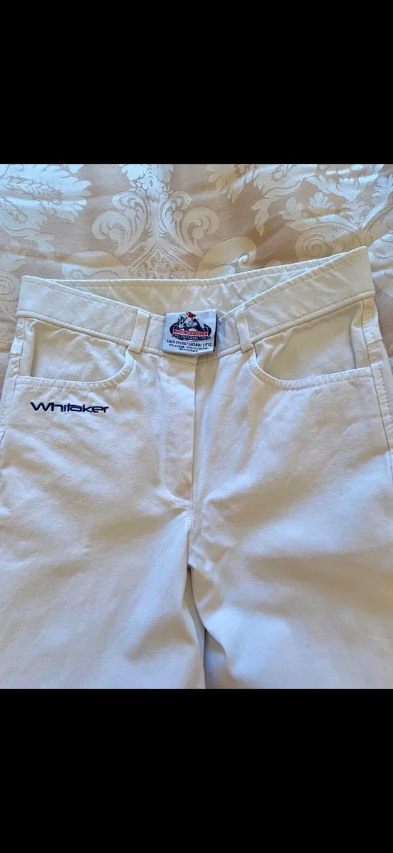 White Jodhpurs Children’s size 9-10years - Image 1