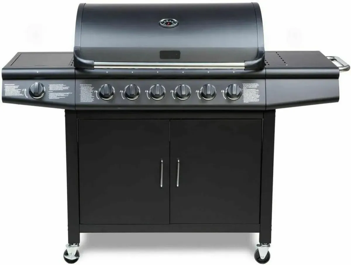 Pro Deluxe 7-Burner Gas Grill with 6+1 Burners - Image 1
