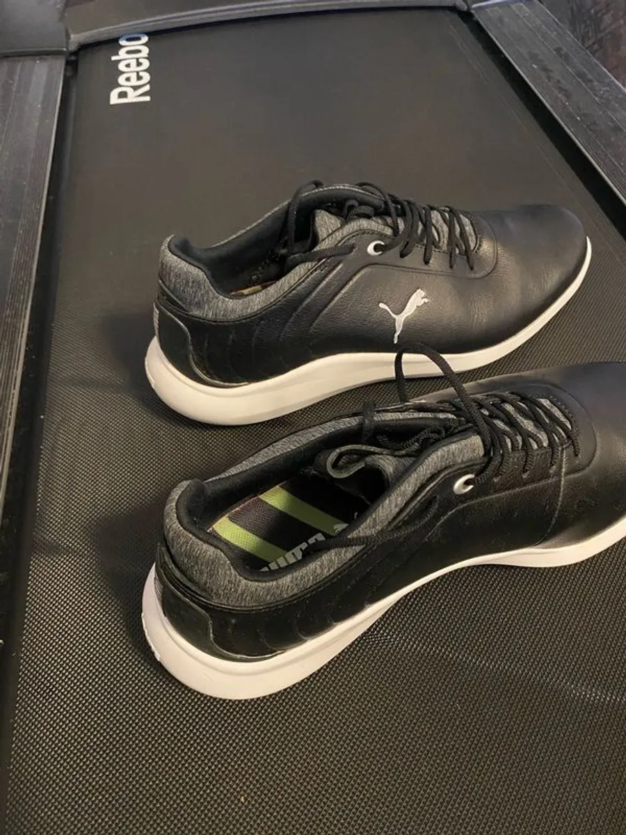 Puma IGNITE Pro Spikeless Waterproof Shoes - Black - Image 4