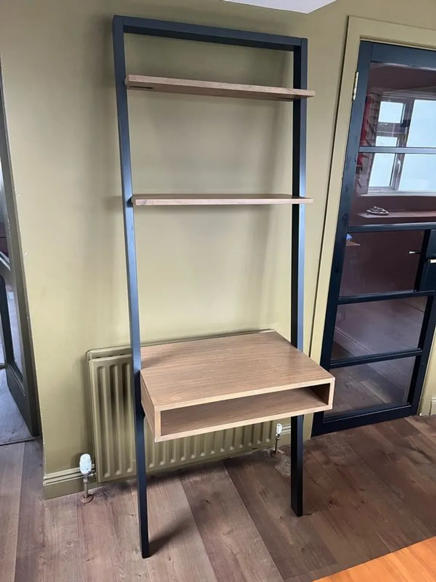 West Elm ladder shelf desk - Image 3