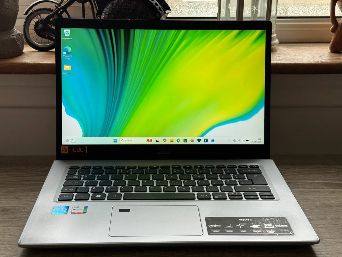 Acer Aspire 5 14" FHD Laptop i5-1135G7|8GB|256GB - Image 1