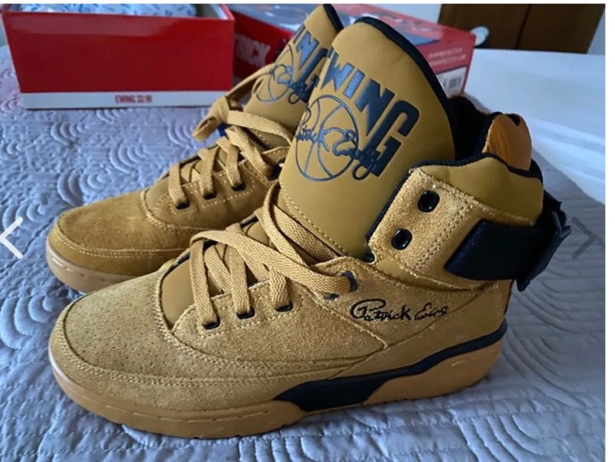 BNWT Patrick Ewing Men's 33 HI Sunflower/Black Siz - Image 1