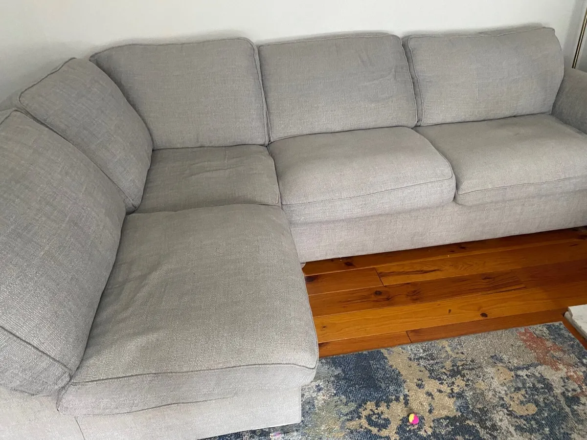 Grey L Couch - Image 1