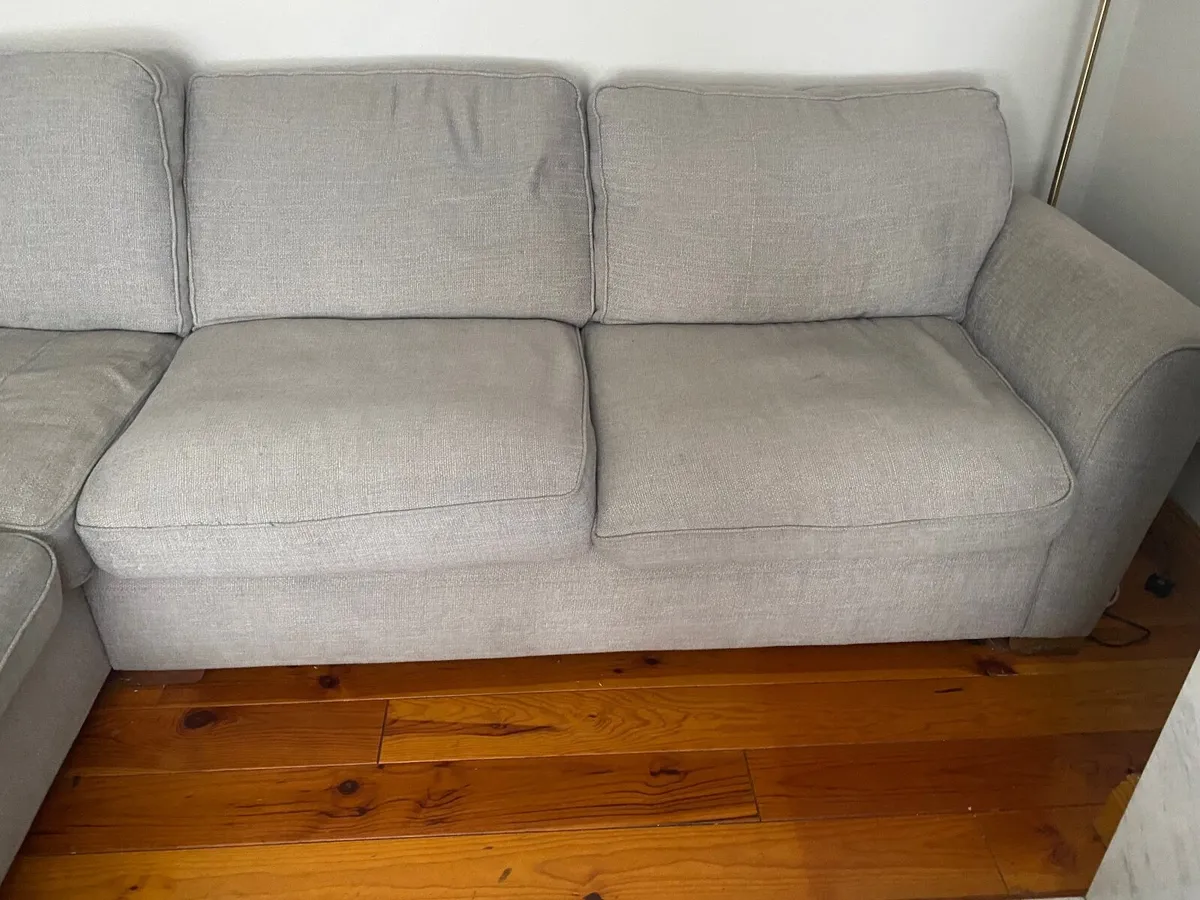 Grey L Couch - Image 2