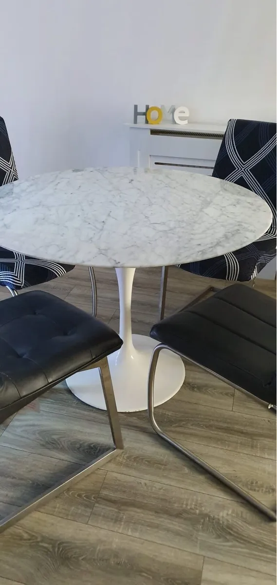 Round Marble Table - Image 4
