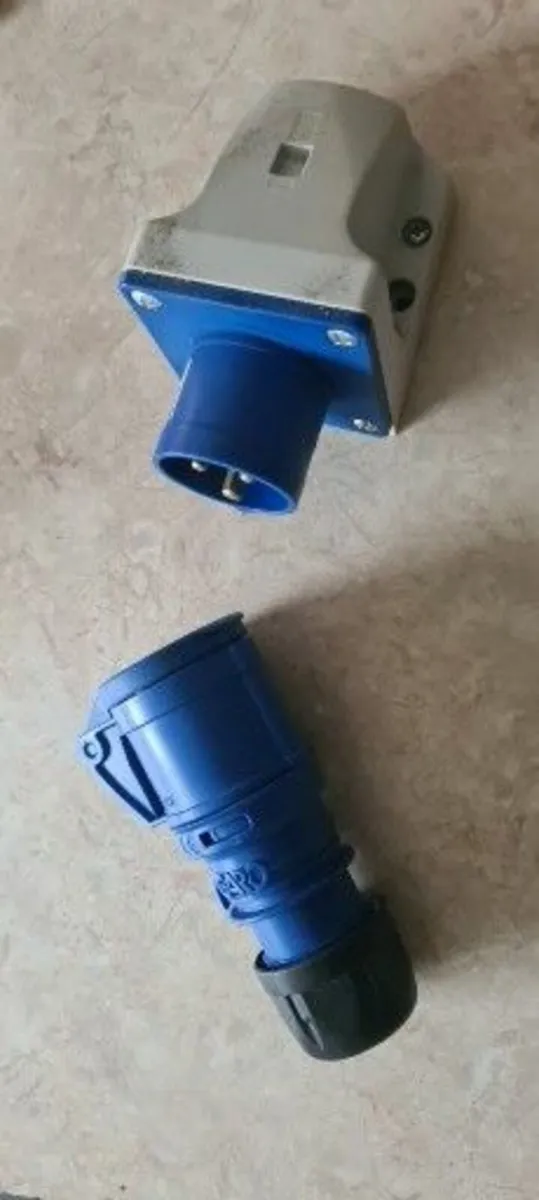 Waterproof plug and socket New never used - Image 2