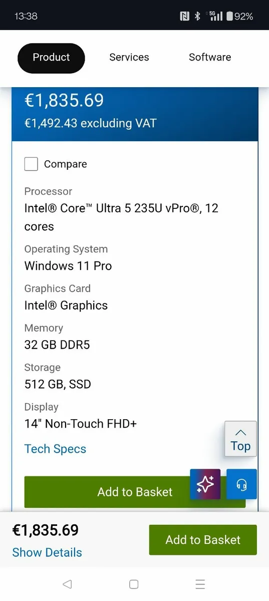 Dell Pro 14 Plus Laptop - Image 1