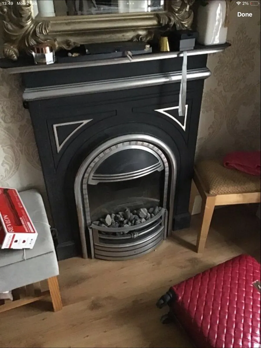 Dimplex Cast Iron Electric Fireplace - Image 1