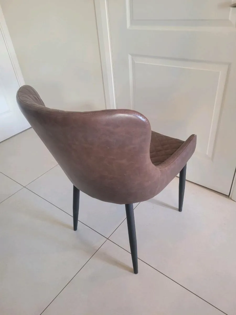Kitchen chairs x 6 - Image 3