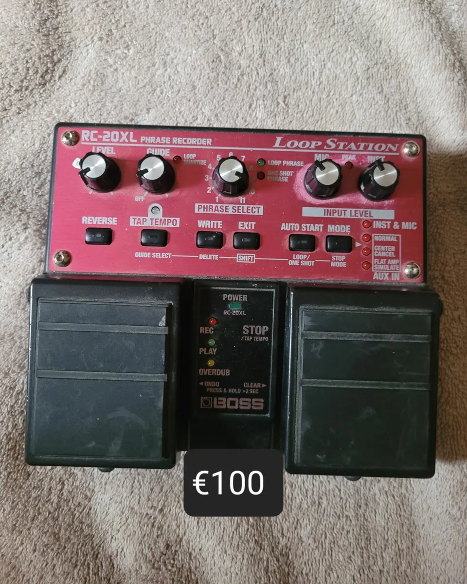 Collection of guitar effects pedals - Image 1