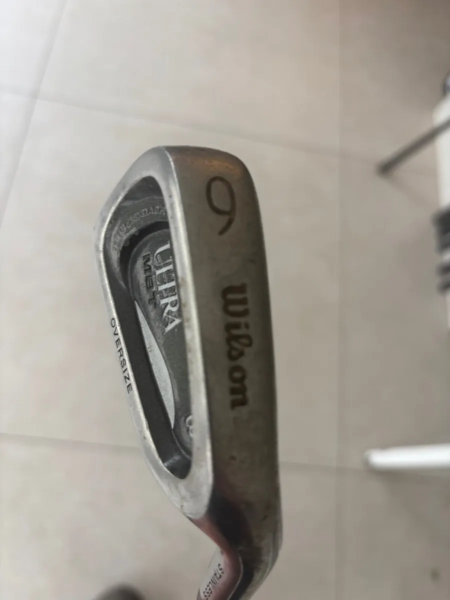 Wilson Irons in good condition (6,7,8,9 and Pitch) - Image 4