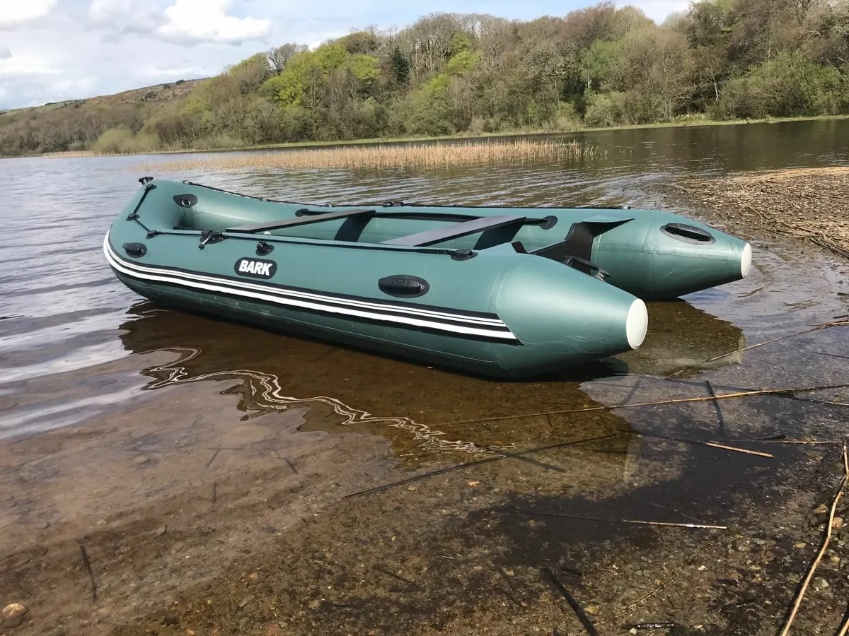 3.90 m new PVC inflatable boat BARK BN-390SD - Image 3
