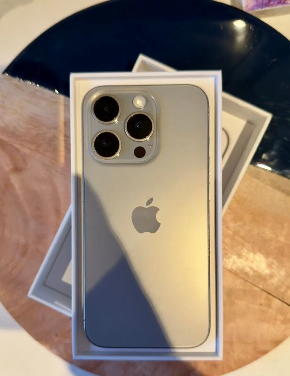iPhone 15 Pro 128GB  Titanium Mint condition - Image 2