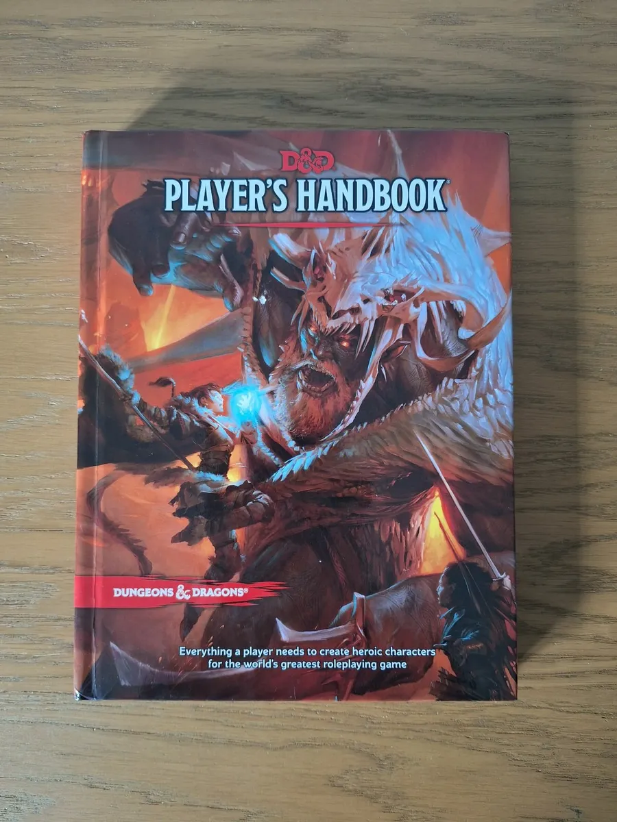 Dungeons &amp; Dragons 5e Player's Handbook for sale in Co. Meath for €35 on DoneDeal
