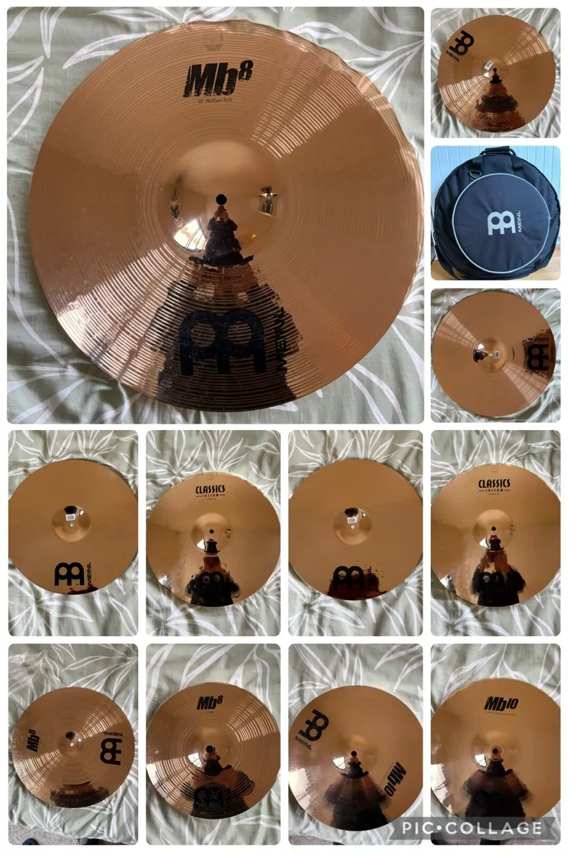 Pearl Export,cymbals,hardware,cases and mics, - Image 1