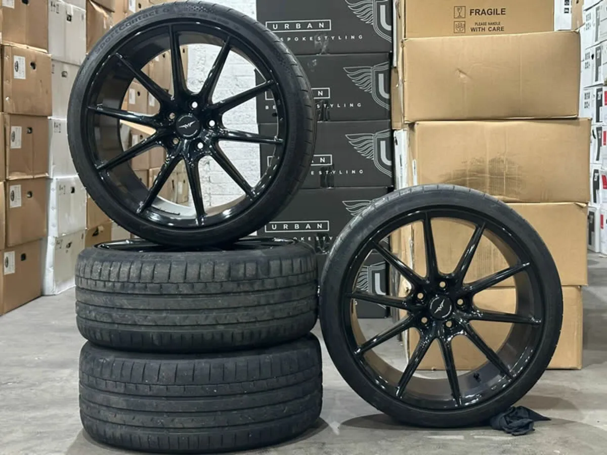 19" Veemann VFS-48 Alloys & Continental Tyres For - Image 1