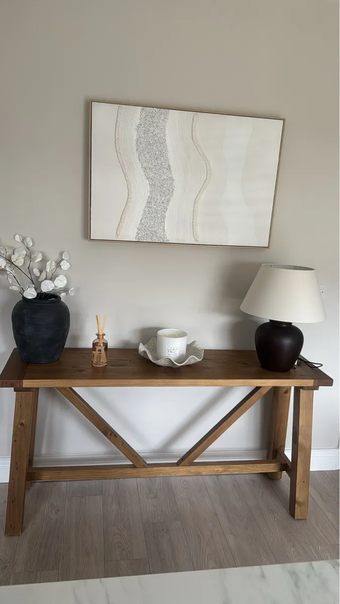 Wooden console table - Image 1