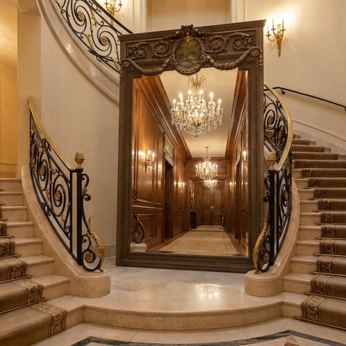 Very nice mirror with some age