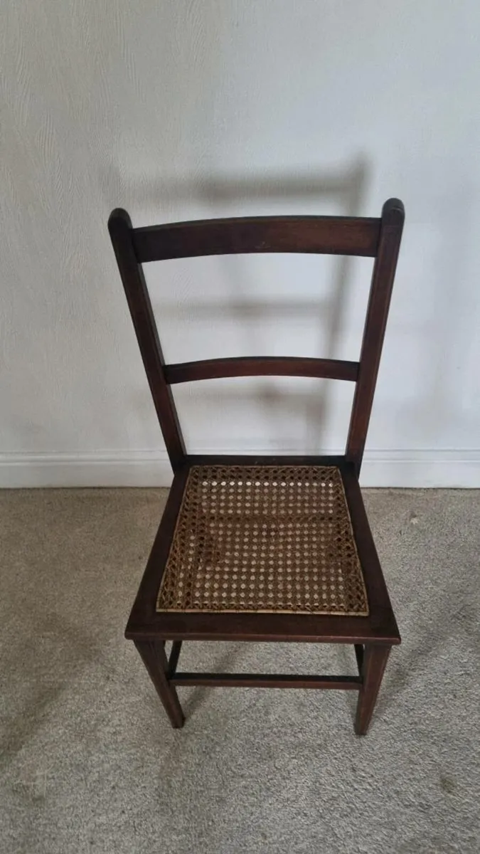 Antique Bedroom chair - Image 3