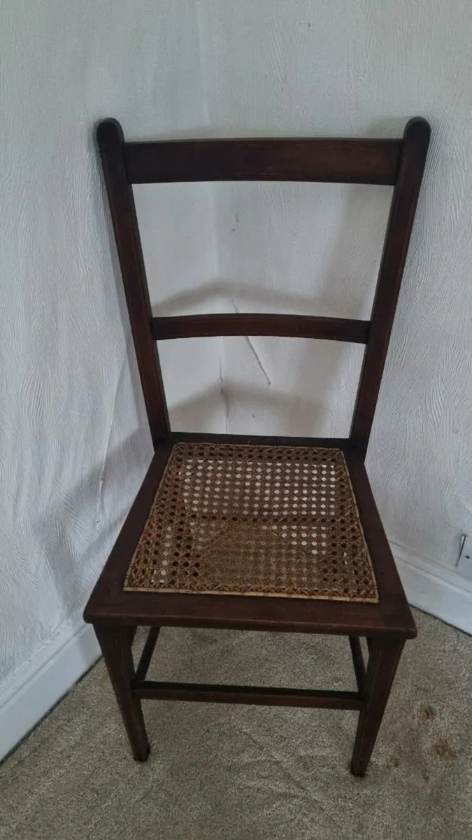 Antique Bedroom chair - Image 4