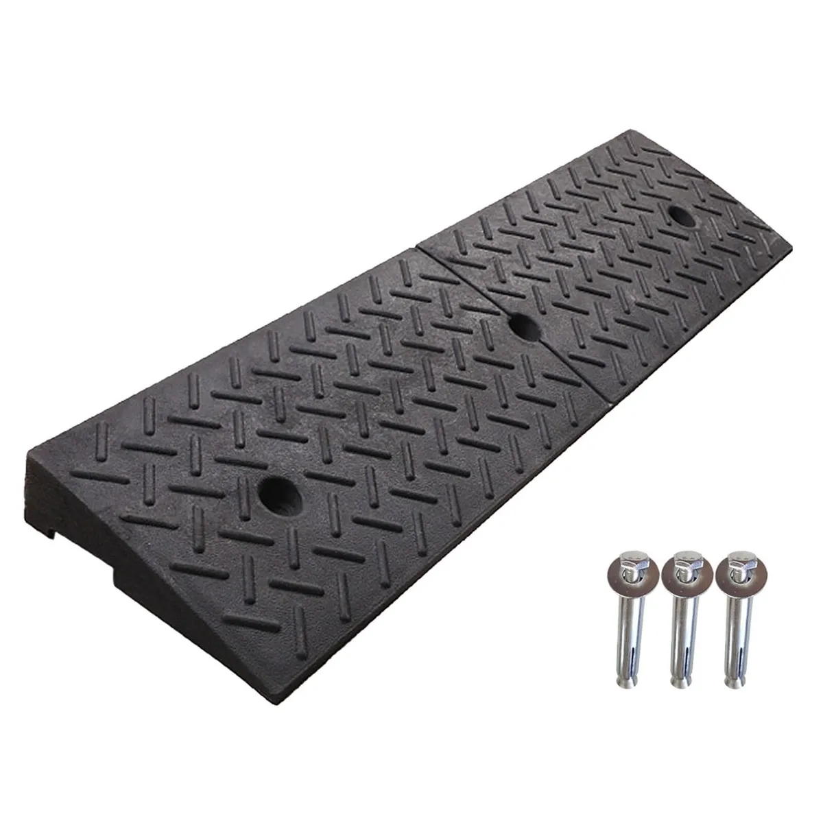 Rubber Driveway Curb Ramp - Image 1