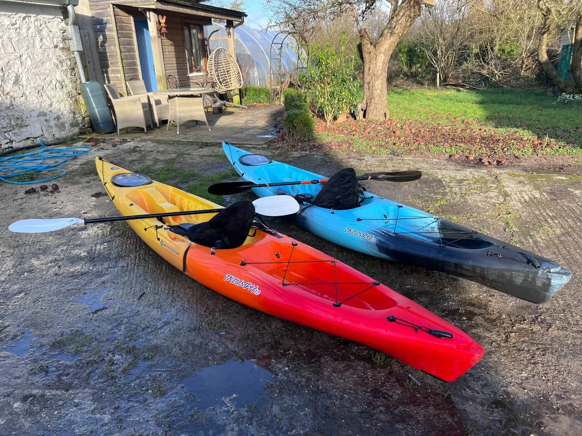 2 Perception Triumph 13 Sit-on Top Kayaks - Image 3