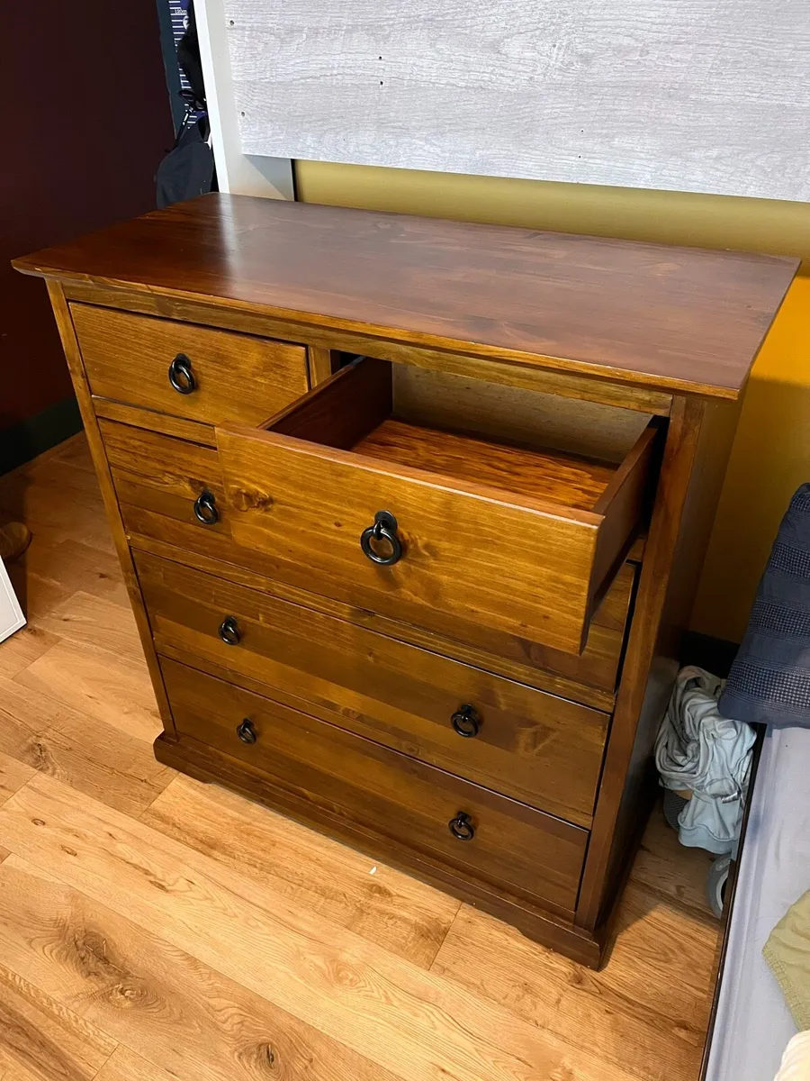 Tall boy or chest of drawers - Image 4