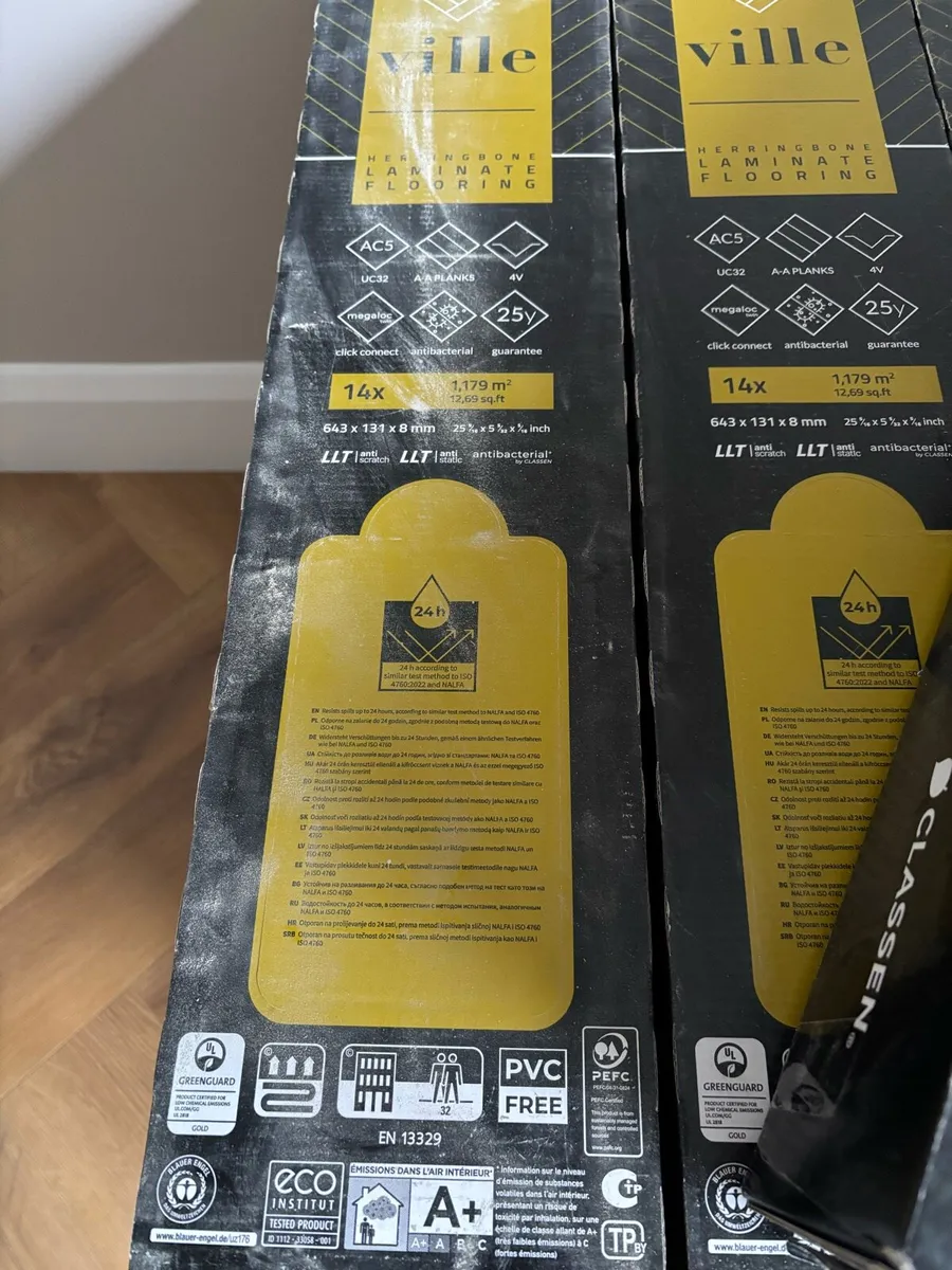 Herringbone Laminate flooring - Image 2