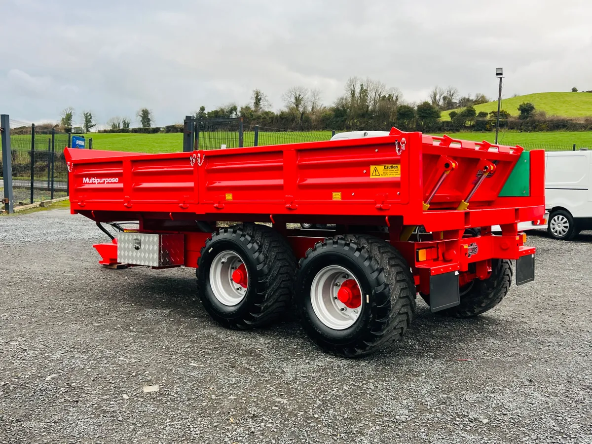 Eurospec 12T Tipping Trailer Magic Tail Door - Image 3