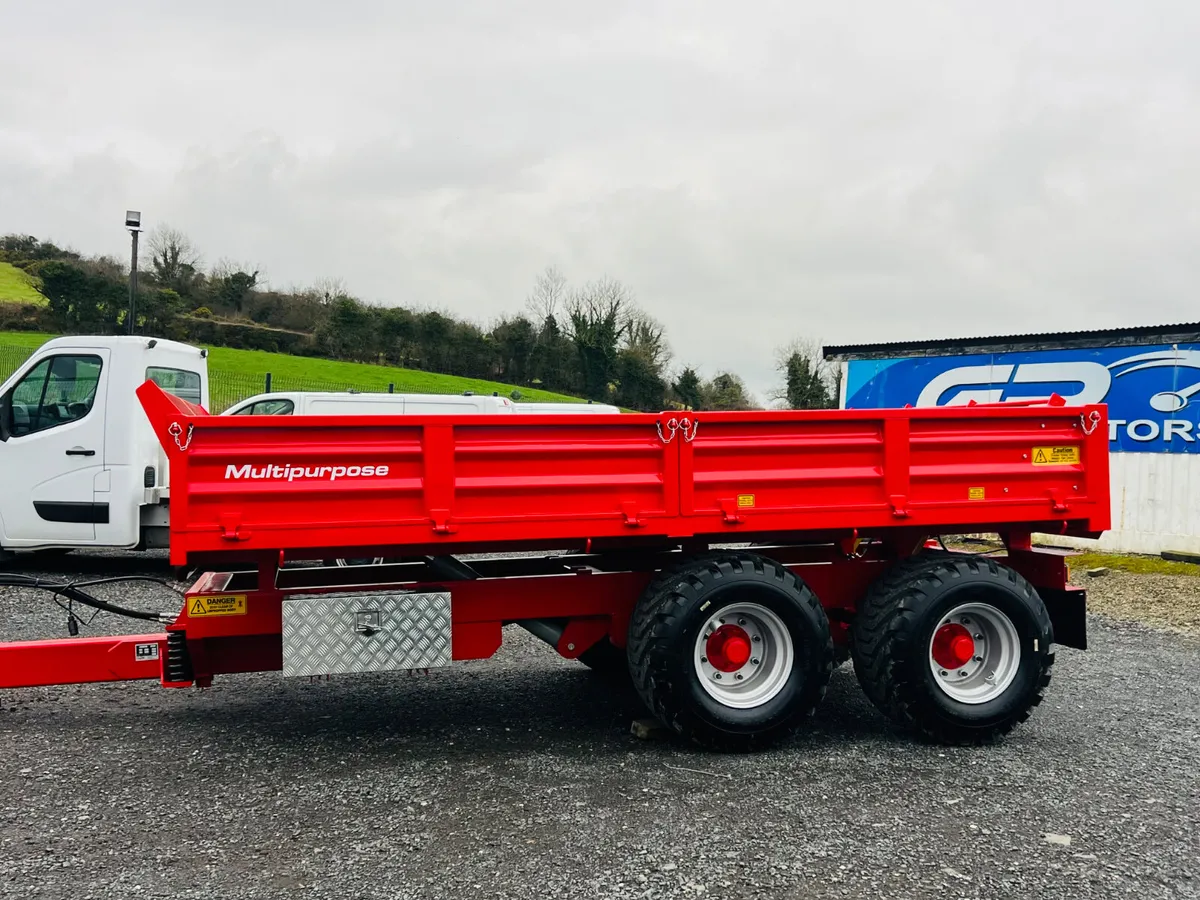 Eurospec 12T Tipping Trailer Magic Tail Door - Image 2