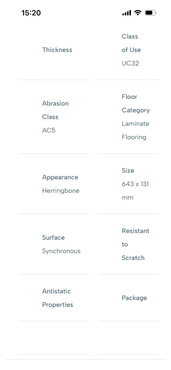 Herringbone Laminate flooring - Image 3